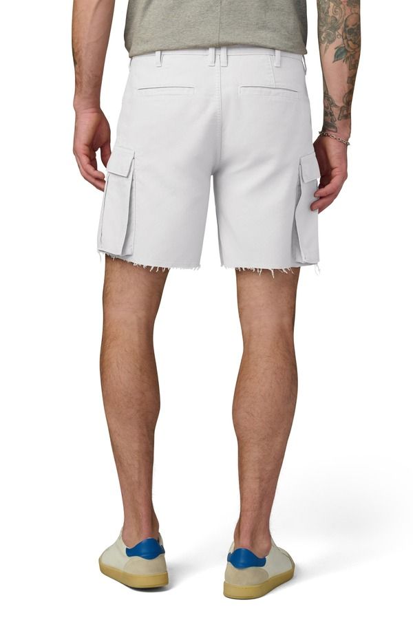 ジョーズ メンズ ボトムス ハーフパンツ・ショーツ ショートパンツ Joes McArthuraw Hem Cargo Shorts White ホワイト