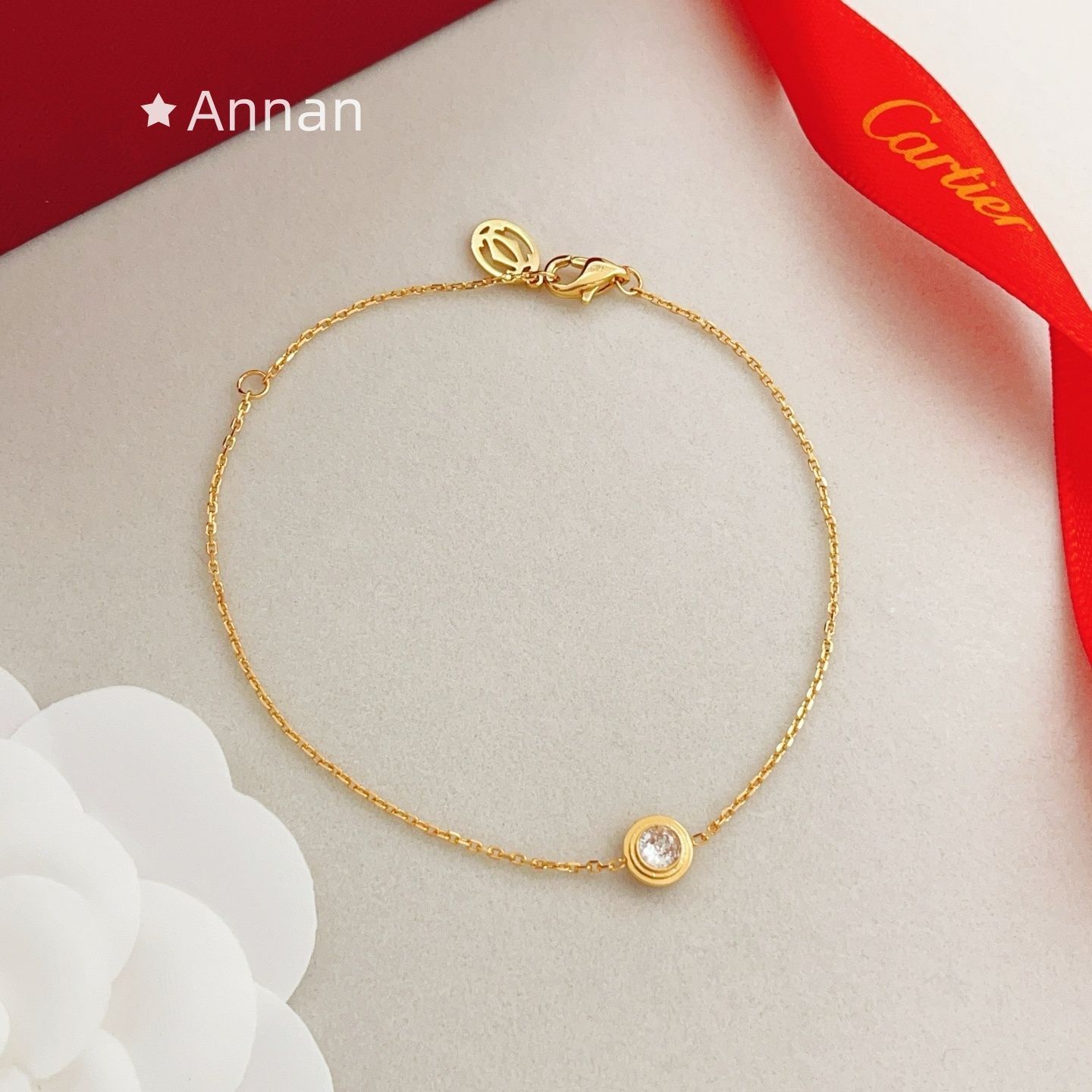 状態良 新品 CARTIER カルティエ ブレスレット バングル リストバンド レディース 結婚式 卒業式 清楚 イベント 入学式