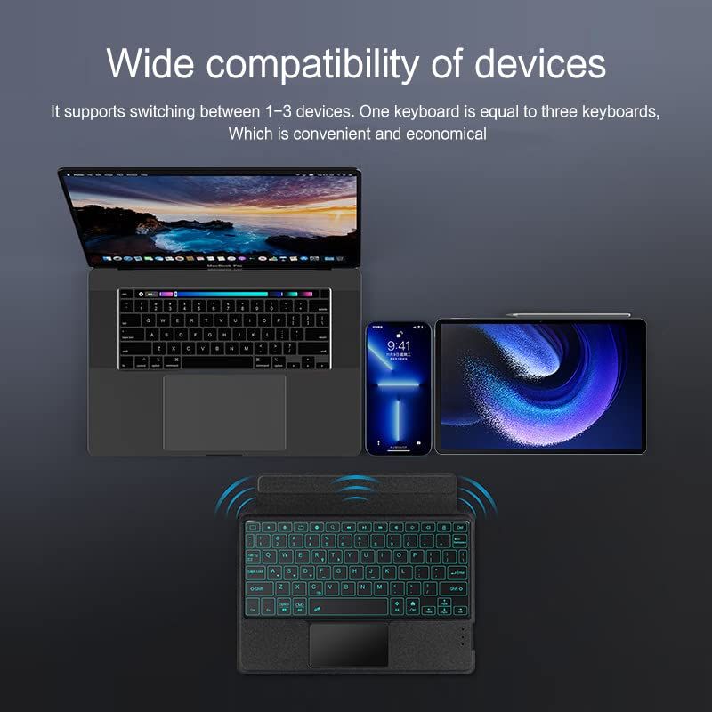 縦/横置き シャオミ Xiaomi Pad mini 8.8インチ対応 キーボード ケース タッチパッド バックライト付き マグネット式 分離式 シャオミカバー タブレット Xiaomi Pad Mini タブレット 8.8インチ 角度を自由に変更 ケース 磁 縦/横置き シャオミ Xiaomi Pad mini 8.8インチ対応 キーボード ケース タッチパッド バックライト付き マグネット式 分離式 シャオミカバー タブレット Xiaomi Pad Mini タブレット 8.8インチ 角度を自由に変更 ケース 磁