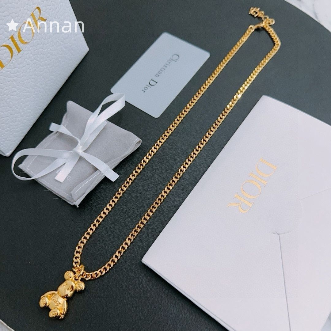 【限定】送料無料新品！新品 CHRISTIAN DIOR クリスチャン ディオール ネックレス メンズ 結婚式 卒業式 清楚 イベント 入学式