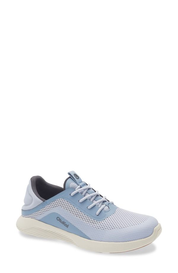 オルカイ レディース シューズ スニーカー レース OluKai Kialoa Convertible LaceUp Waterproof Sneaker Lanai Breeze Ocean Fog