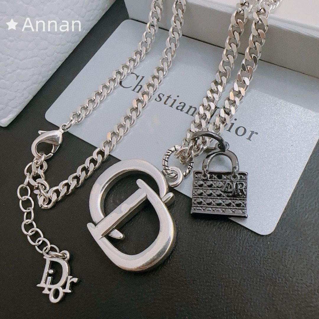 超美品 限定品 限界価格 新品！新品 CHRISTIAN DIOR クリスチャン ディオール ネックレス メンズ 結婚式 卒業式 清楚 イベント 入学式