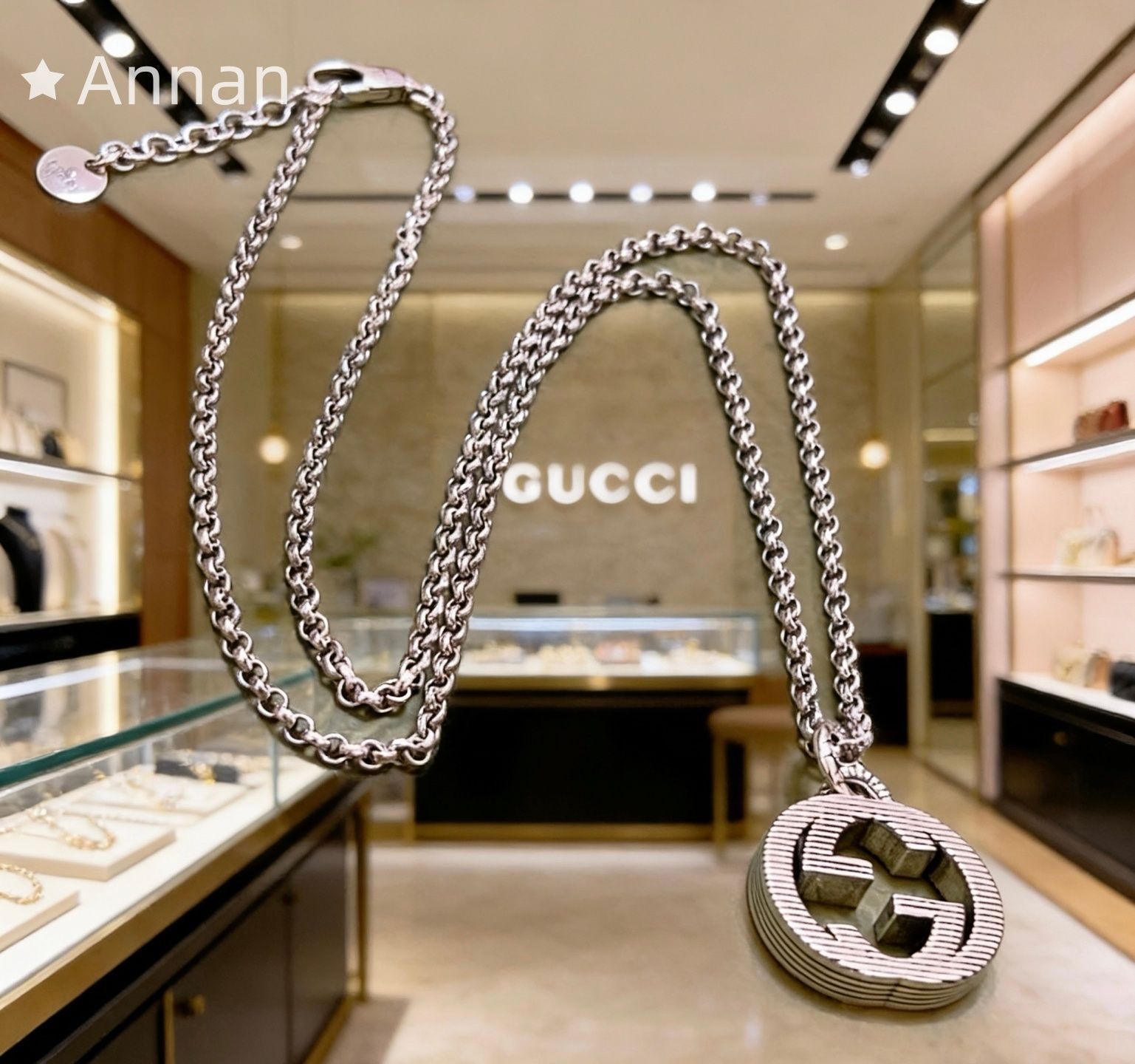限界価格 新型新品 GUCCI グッチ ネックレス ネックレス メンズ 結婚式 卒業式 清楚 イベント 入学式