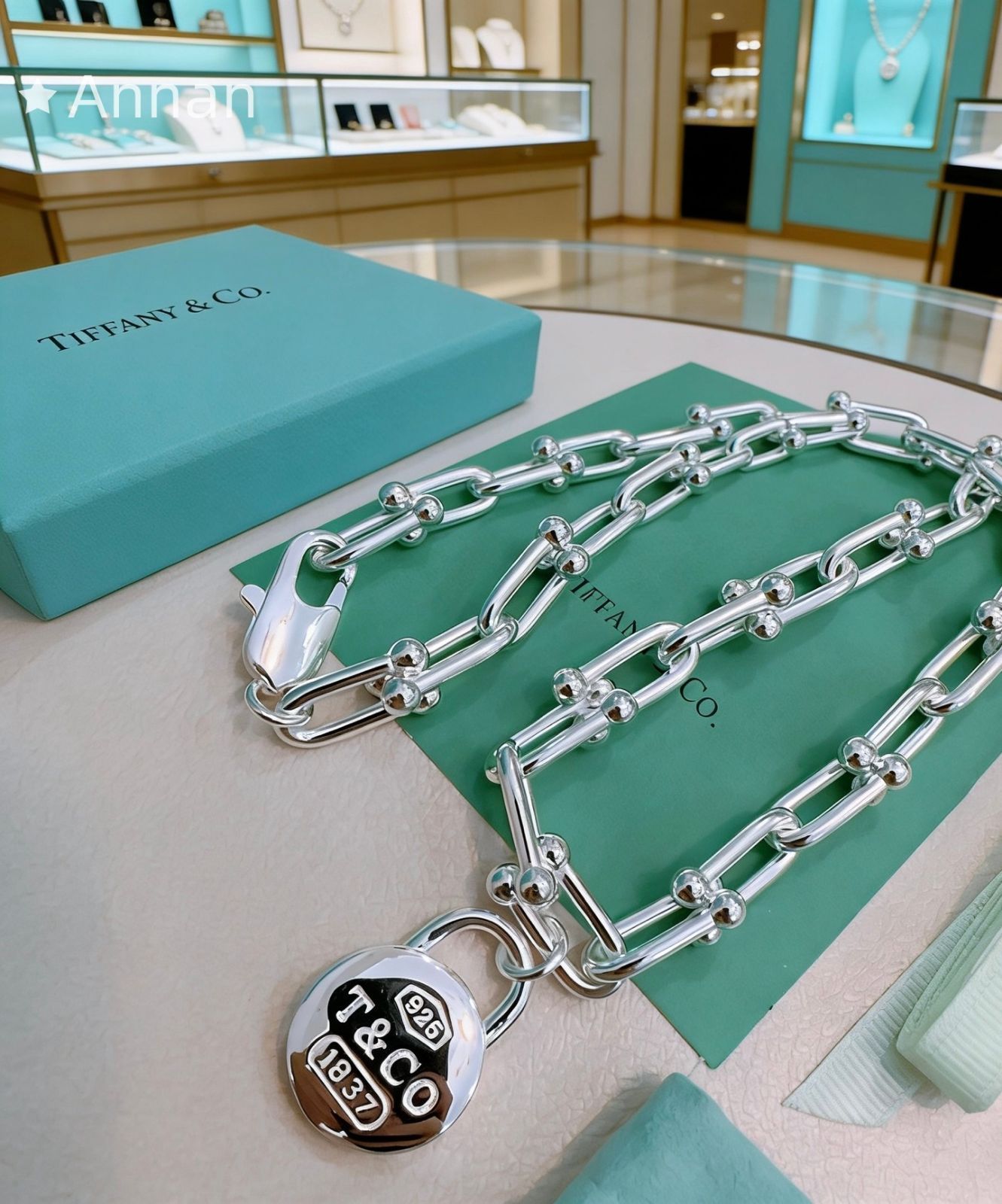 新品 本日特価 本日限定！新品 TIFFANY & CO. ティファニー ネックレス メンズ 結婚式 卒業式 清楚 イベント 入学式