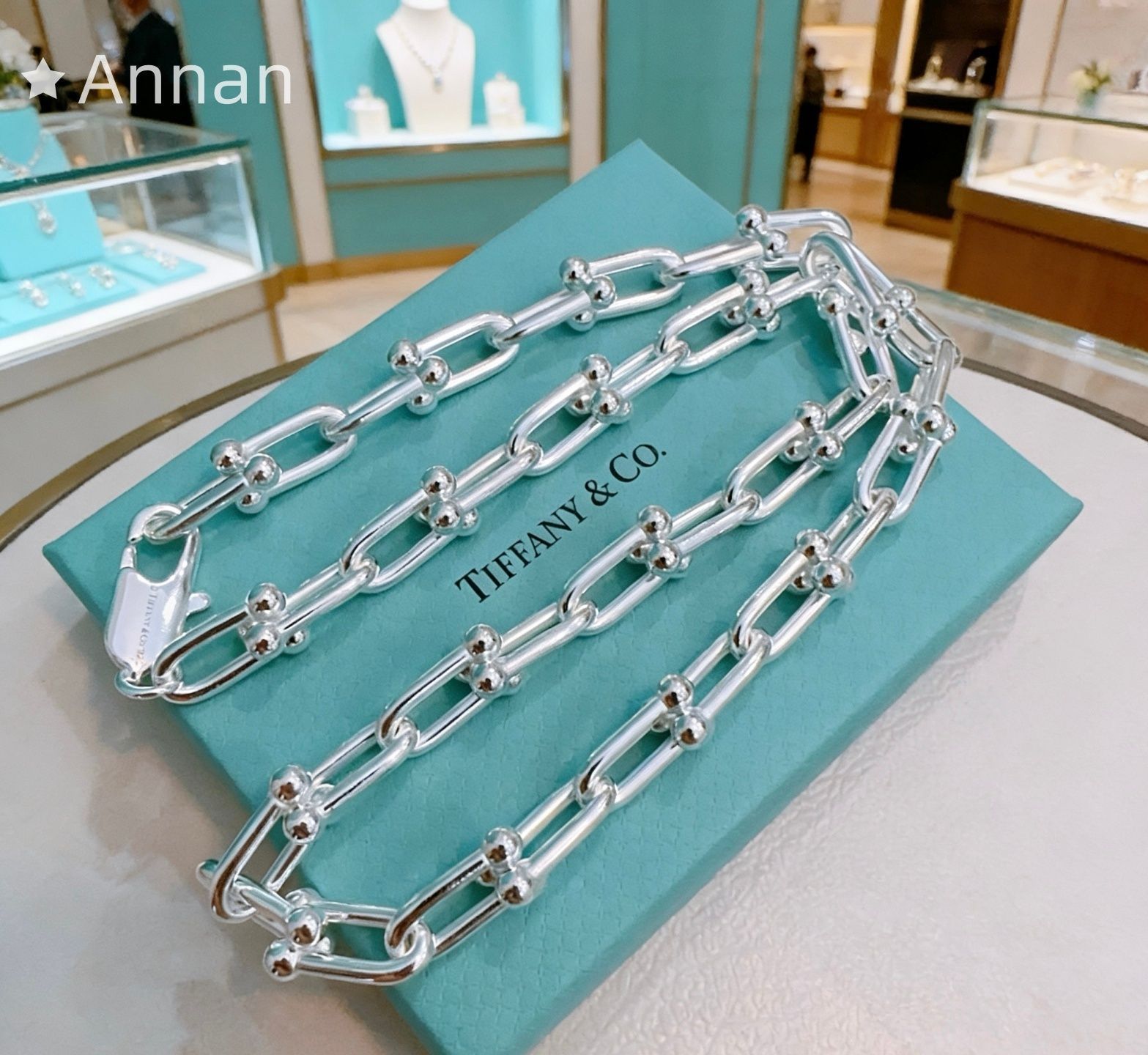 本日特価 本日限定！新品 TIFFANY & CO. ティファニー ネックレス メンズ 結婚式 卒業式 清楚 イベント 入学式