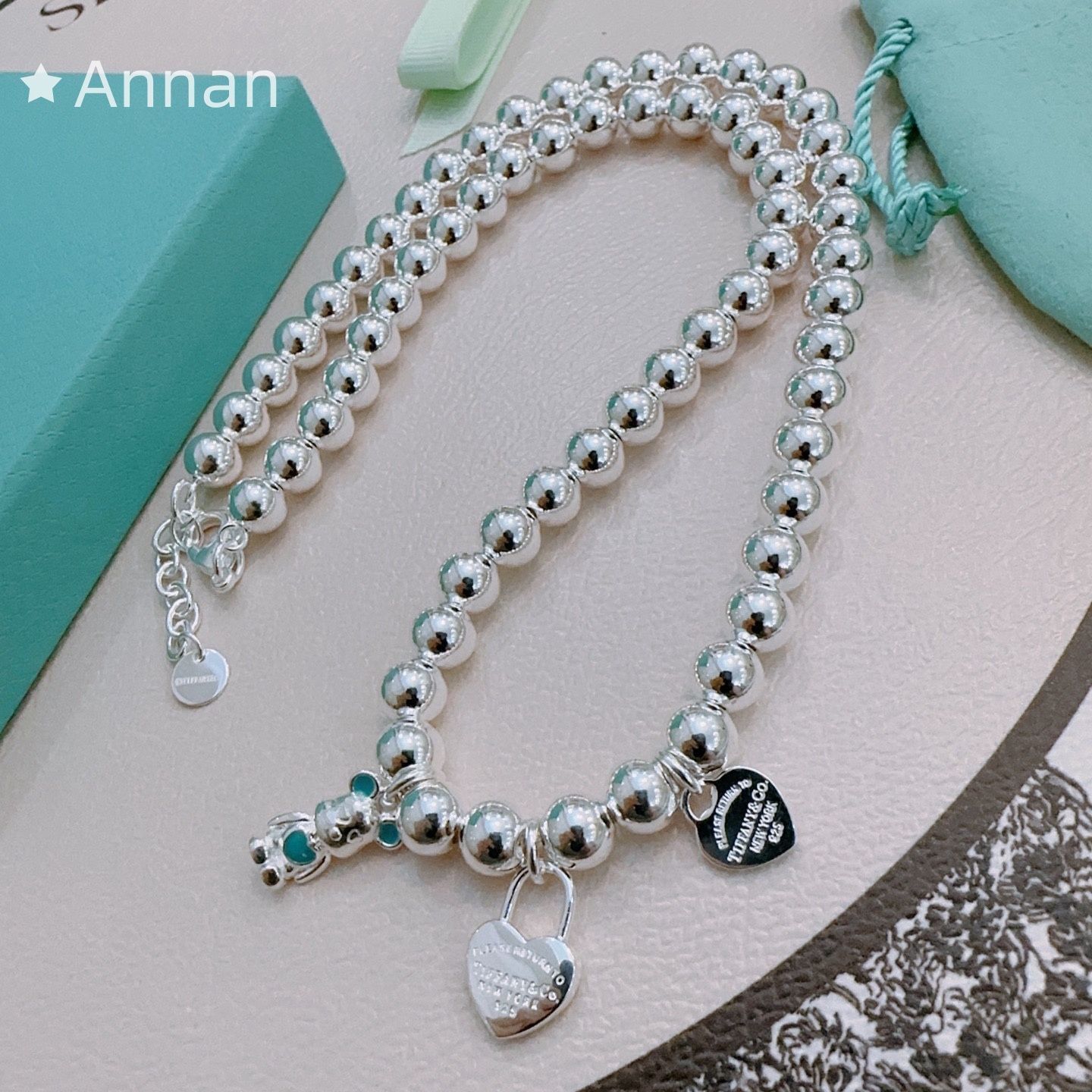 超美品値下げ 新品 TIFFANY & CO. ティファニー ネックレス メンズ 結婚式 卒業式 清楚 イベント 入学式