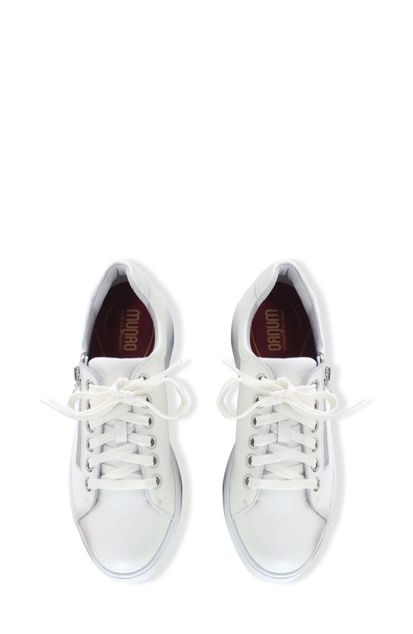 ムンロー レディース シューズ スニーカー Munro Tilly Sneaker White Leather ホワイト ムンロー レディース シューズ スニーカー Munro Tilly Sneaker White Leather ホワイト
