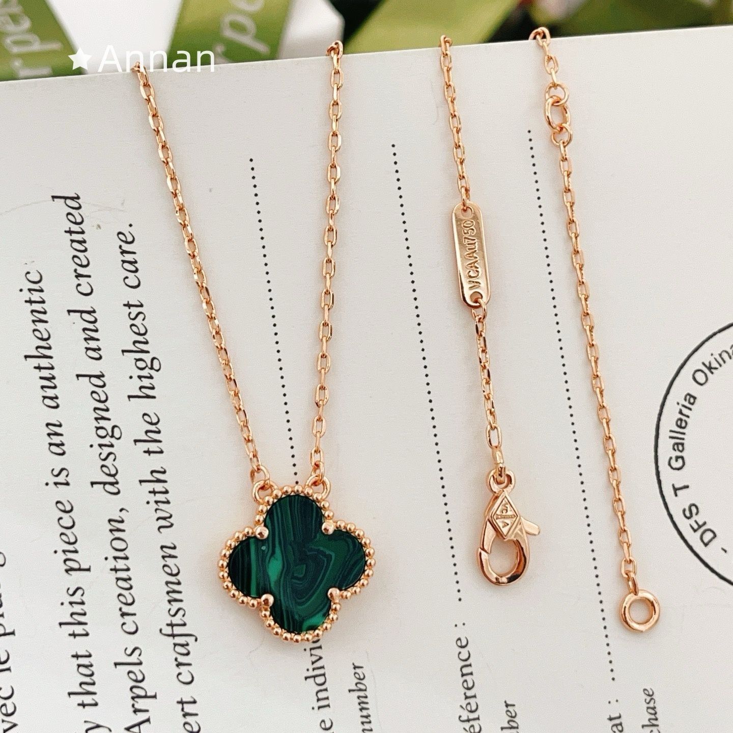 新品！新品 VAN CLEEF & ARPELS ヴァン クリーフ アンド アーペルス ネックレス レディース 結婚式 卒業式 清楚 イベント 入学式