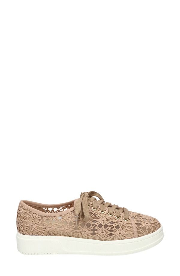 ベラヴィータ レディース シューズ スニーカー プラットフォーム レース Bella Vitabagale Lace Platform Sneaker Natural Flower Embroider