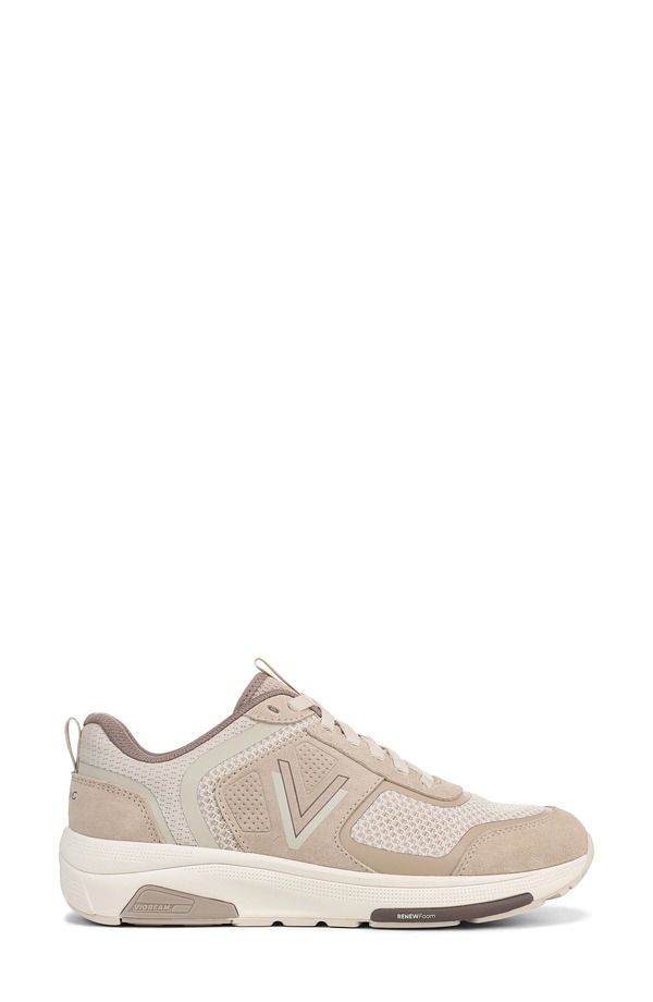 バイオニック レディース シューズ スニーカー Vionic Walk Strider Sneaker Lucid Beige ベージュ