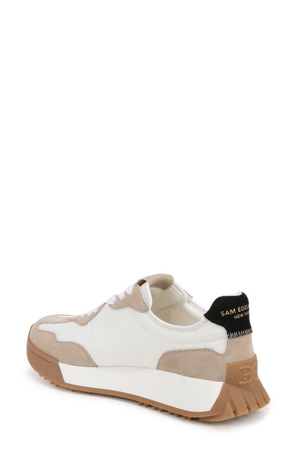 サムエデルマン レディース シューズ スニーカー Sam Edelman Langley Sneaker WhiteTanBlack ホワイト サムエデルマン レディース シューズ スニーカー Sam Edelman Langley Sneaker WhiteTanBlack ホワイト