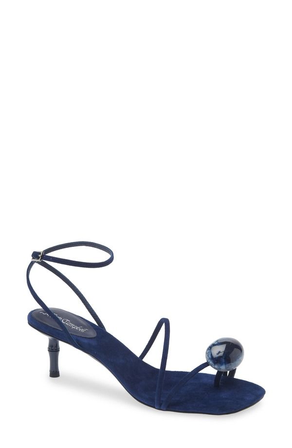 ジェフリー キャンベル レディース シューズ サンダル Jeffrey Campbell Carnelian Sandal Navy Suede Combo ネイビー