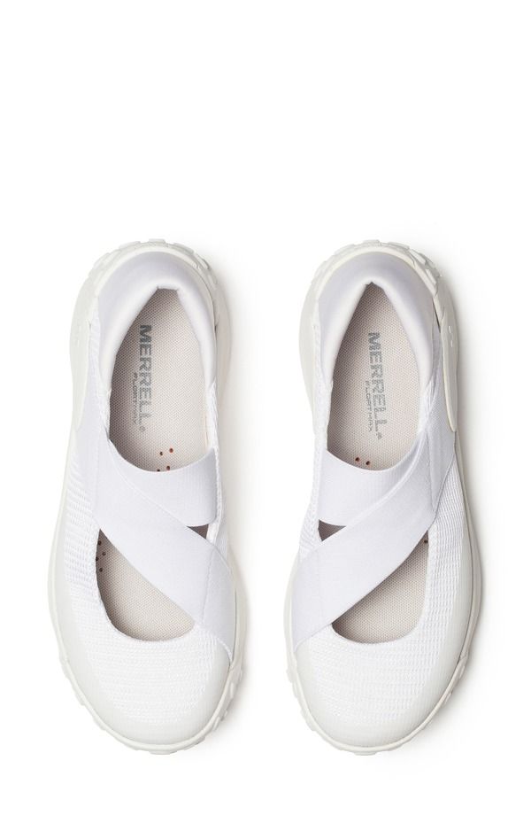 メレル レディース シューズ スニーカー Merrell Jungle Trek Mary Jane Flat White ホワイト