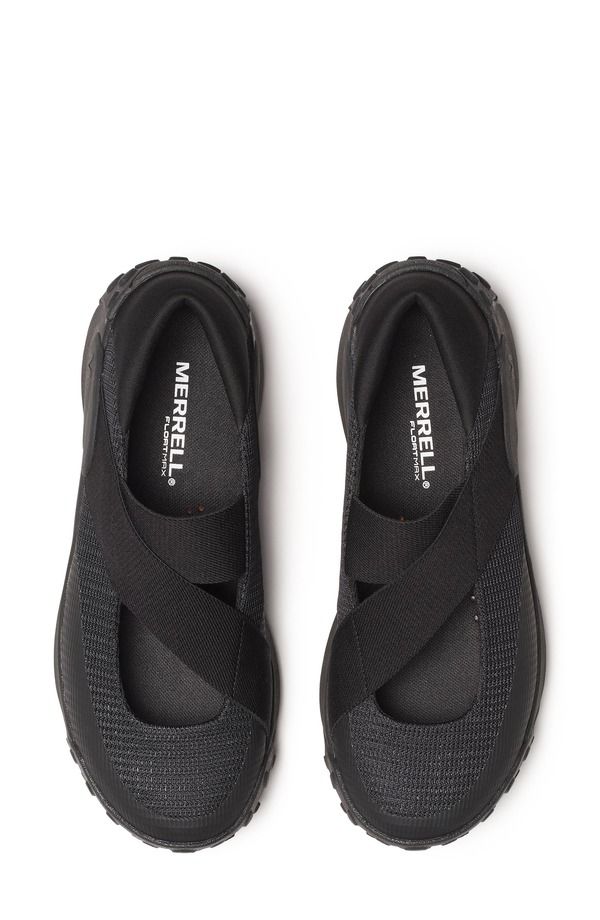 メレル レディース シューズ スニーカー Merrell Jungle Trek Mary Jane Flat Black ブラック