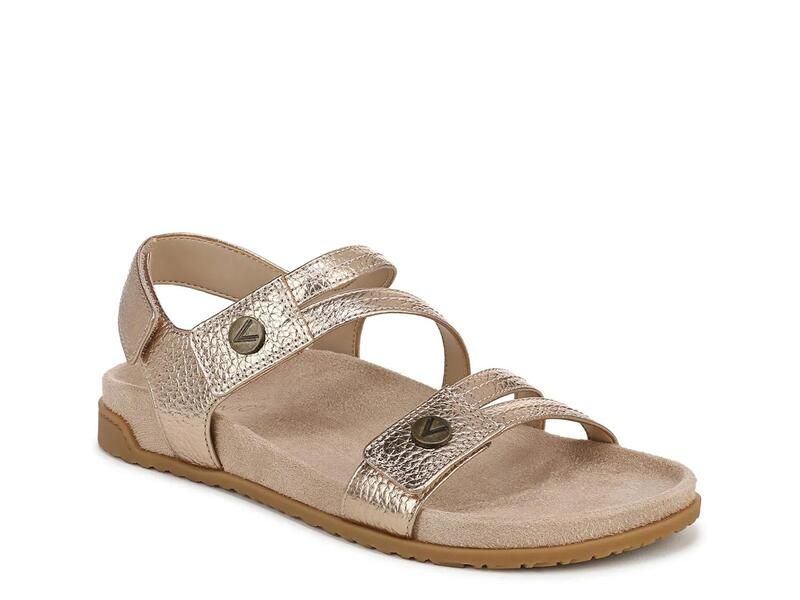 バイオニック レディース シューズ サンダル VionicEssie Sandal Bronze Leather
