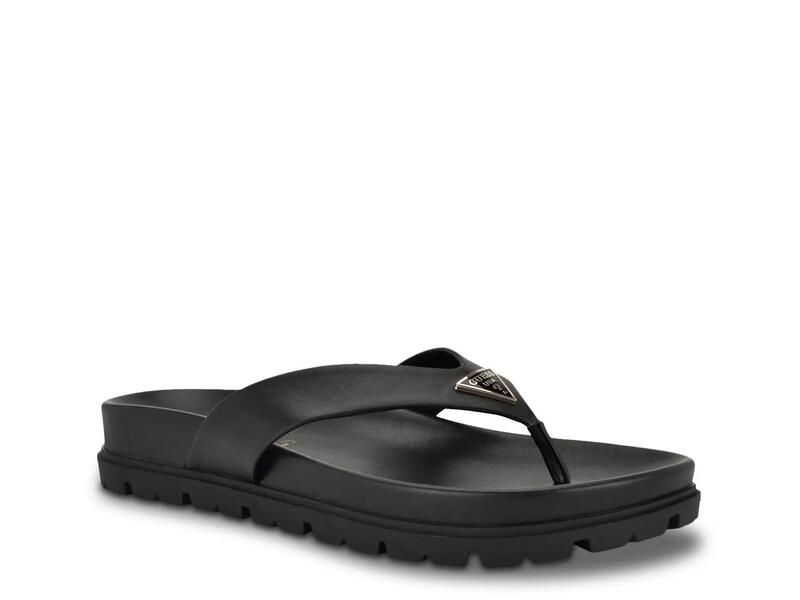 ゲス レディース シューズ サンダル GuessDavelle Flip Flop Womens Black ブラック
