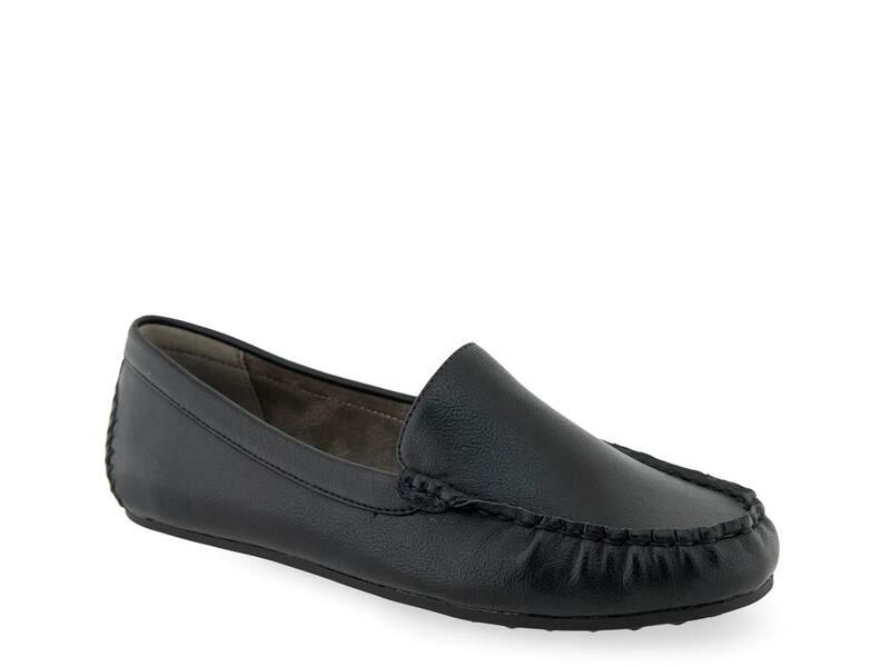 エアロソールズ レディース シューズ パンプス ローファー AerosolesOver Drive Loafer Black Embossed ブラック