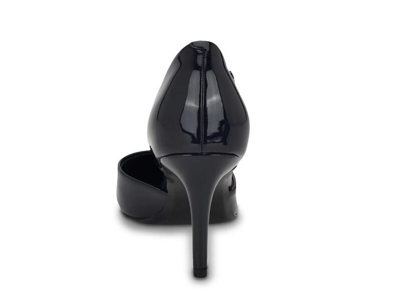 カルバンクライン レディース シューズ パンプス Calvin KleinGloria Pump Dark Blue Patent Synthetic ブルー
