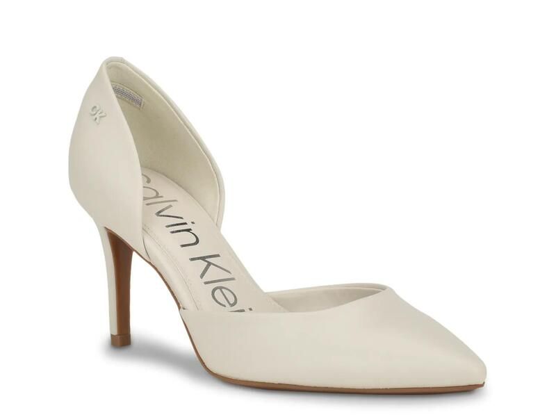 カルバンクライン レディース シューズ パンプス Calvin KleinGloria Pump Ivory アイボリー