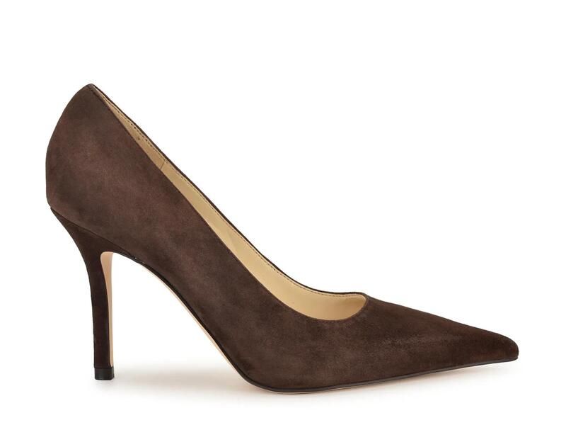 ナインウェスト レディース シューズ パンプス Nine WestGemmha Pump Dark Brown Suede ブラウン