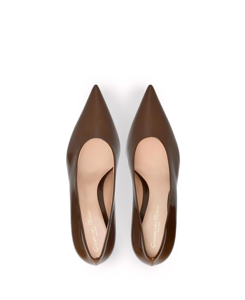 ジャンヴィト ロッシ レディース シューズ パンプス Gianvito Rossi Womens Robbie 55 Pumps Brownappa Leather ブラウン