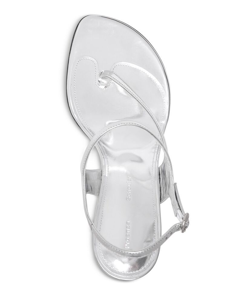 プロエンザショラー レディース シューズ サンダル Tシャツ Proenza Schouler Womens Tee 85 Thong Sandalsilver シルバー