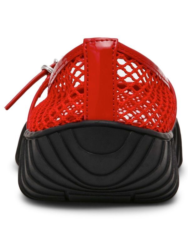 スティーブ マデン レディース シューズ スニーカー メッシュ Steve Madden Womens Vickee Mesh MaryJane Sneakerina Flats Red Mesh レ スティーブ マデン レディース シューズ スニーカー メッシュ Steve Madden Womens Vickee Mesh MaryJane Sneakerina Flats Red Mesh レ