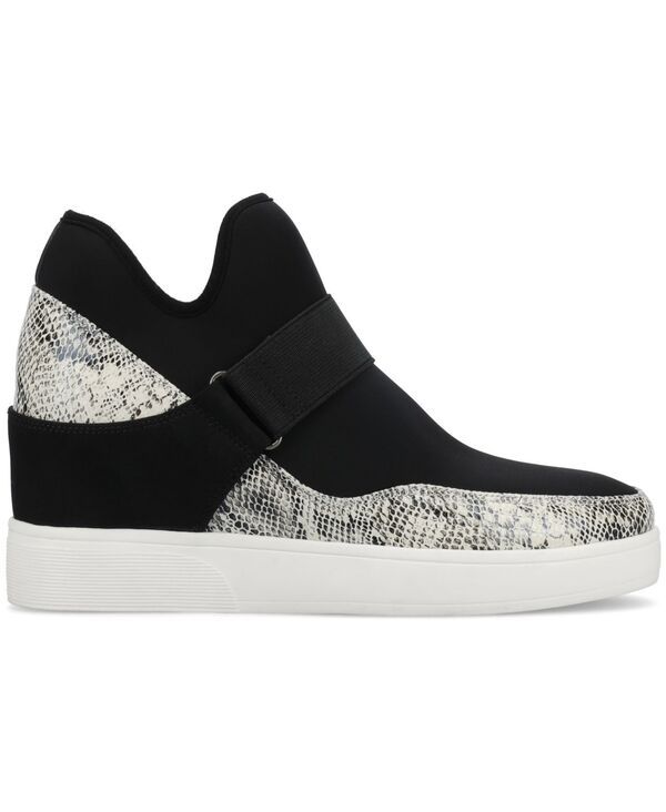 ジュルネ コレクション レディース シューズ スニーカー Journee Collection Womens Damari Stretch Wedge Sneakersnake