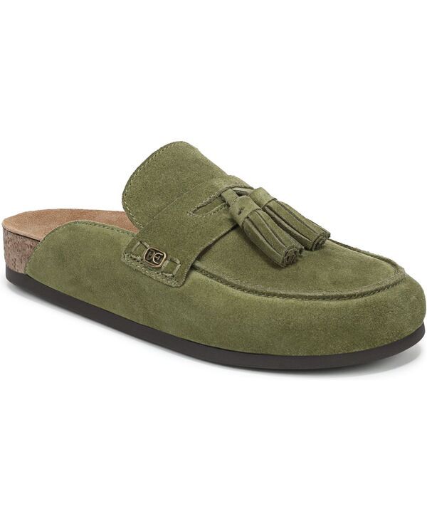サムエデルマン レディース シューズ スリッポン・ローファー Sam Edelman Womens Astrid SlipOn Mulesummer Olive Suede オリーブ