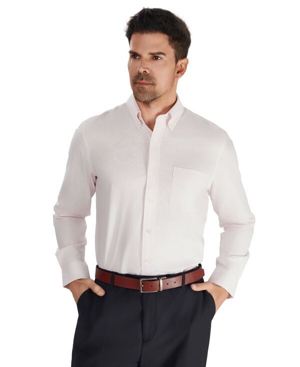 クラブルーム メンズ トップス シャツ プラスサイズ オックスフォード Club Roomens Core Plus Oxford Shirt Pink ピンク