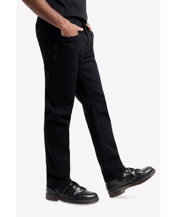 エックスレイ メンズ ボトムス デニムパンツ スリムフィット ジーンズ XRAY Mensuper Soft Relaxed Slim Fit Jeans Jet black ブラック