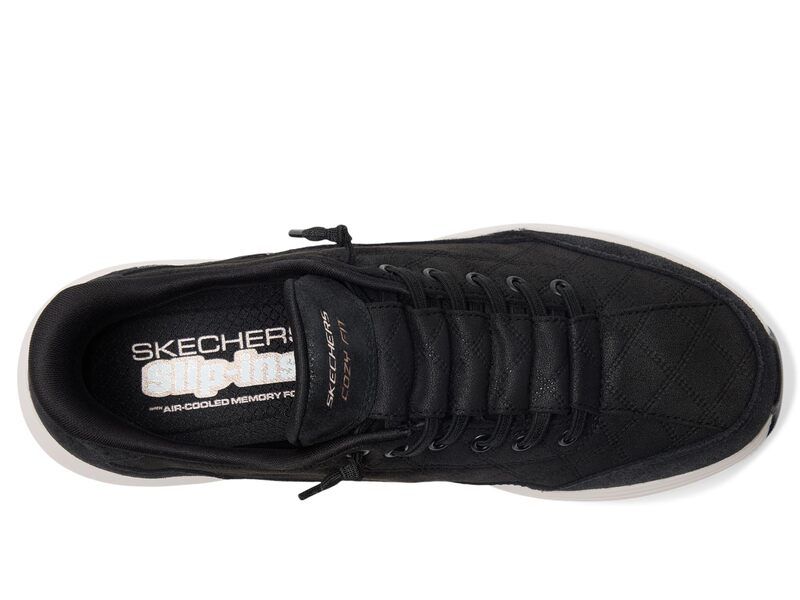 スケッチャーズ レディース シューズ スニーカー Skechers Contour Foam Cozy Fit Hands Free Slipins Black ブラック スケッチャーズ レディース シューズ スニーカー Skechers Contour Foam Cozy Fit Hands Free Slipins Black ブラック
