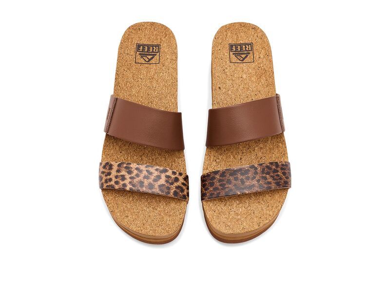 リーフ レディース シューズ サンダル Reef Cushion Vista Hi BrownLeopard ブラウン