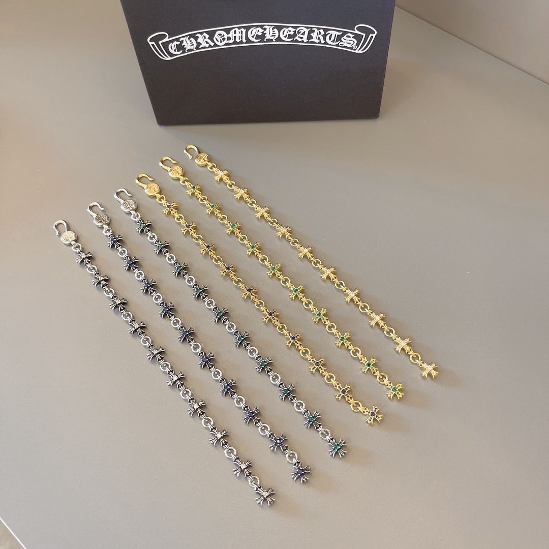 最終値下げ！新品 CHROME HEARTS クロムハーツ ブレスレット バングル リストバンド メンズ 結婚式 卒業式 清楚 イベント 入学式