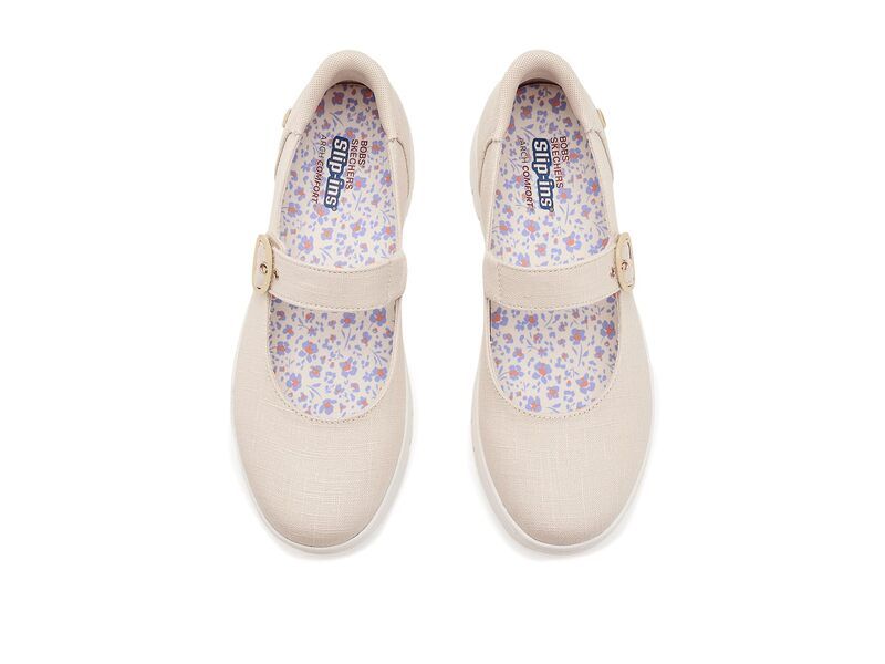スケッチャーズ レディース シューズ スニーカー Bobs From Skechers Arch Comfort SunfestWo Natural