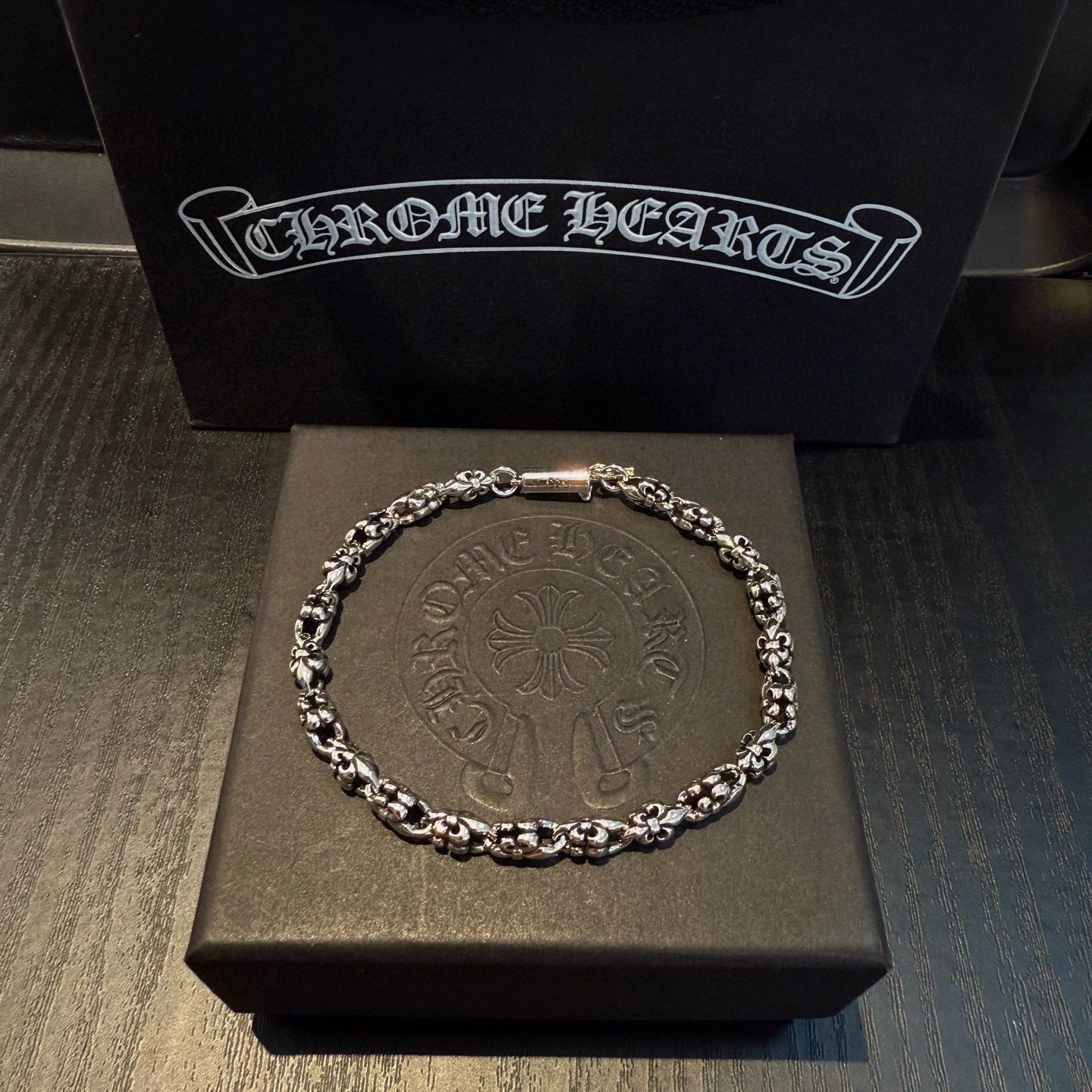 状態良 新品 期間限定☆ 新品 CHROME HEARTS クロムハーツ ルイヴィトン ブレスレット バングル リストバンド メンズ 結婚式 卒業式 清楚 イベント 入学式