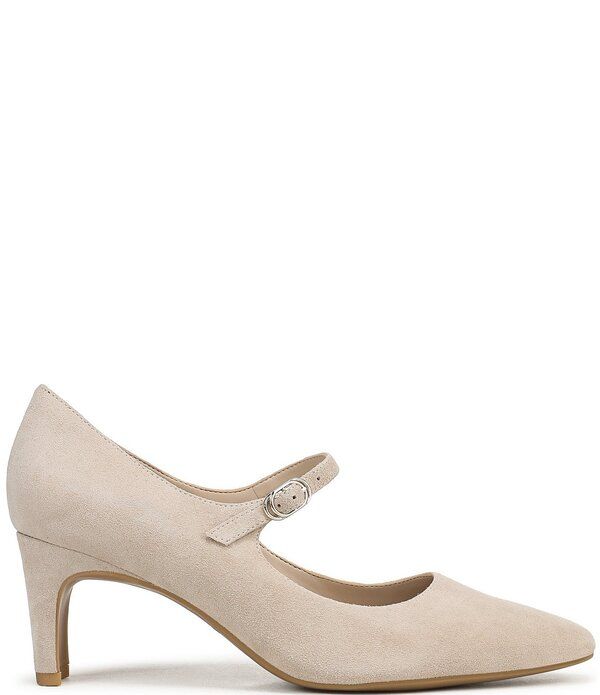 バイオニック レディース シューズ パンプスエード Vionic Samira Suede Mary Jane Pumps Lucid Beige ベージュ