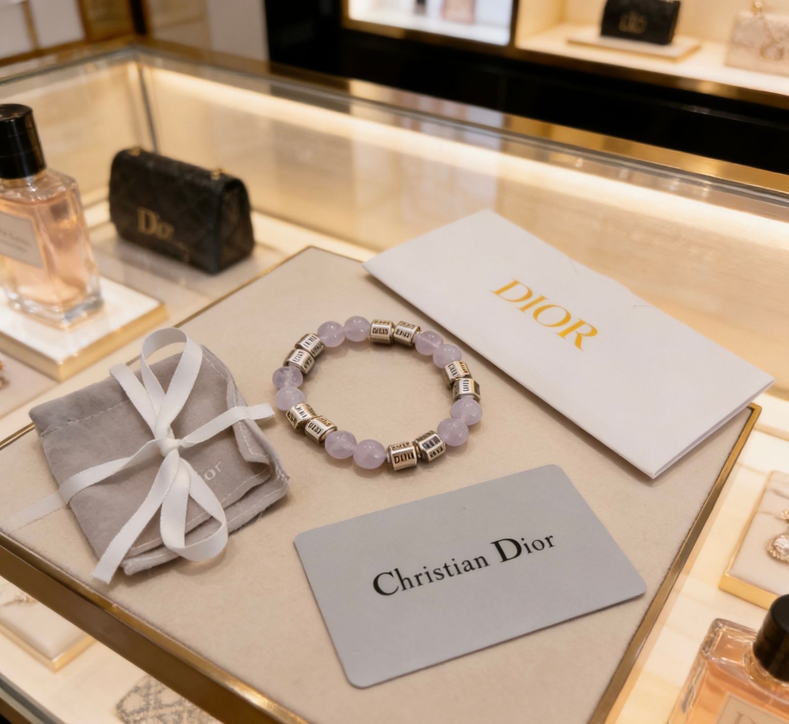 人気新品！新品 CHRISTIAN DIOR クリスチャン ディオール ブレスレット バングル リストバンド メンズ 結婚式 卒業式 清楚 イベント 入学式