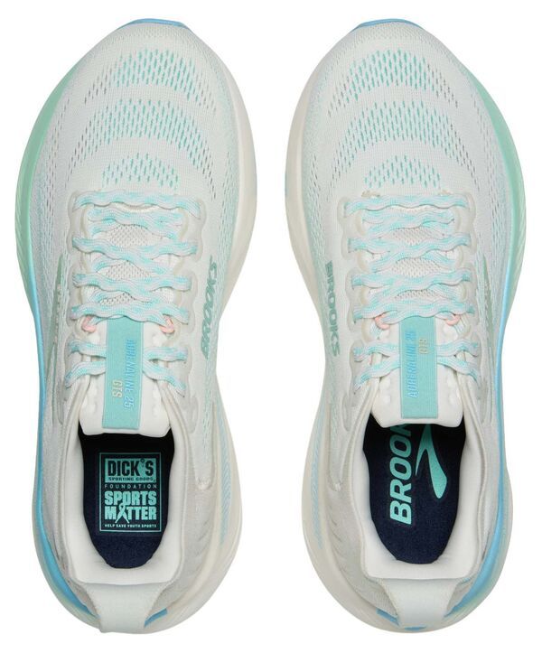 ブルックス レディース シューズ スニーカー Brooks Womens Adrenaline GTS 25 Running Shoes WhiteSeaAqua ホワイト