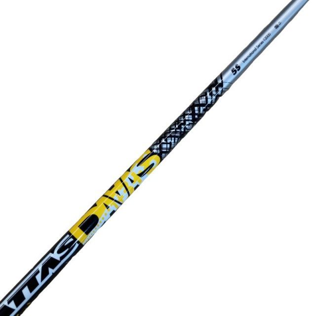 【中古】 ダンロップスリーブ付き(ZX MkII系) マミヤドライバー用 シャフト ATTAS DAAAS 5 (フレックスS)Aランク ゴルフクラブ