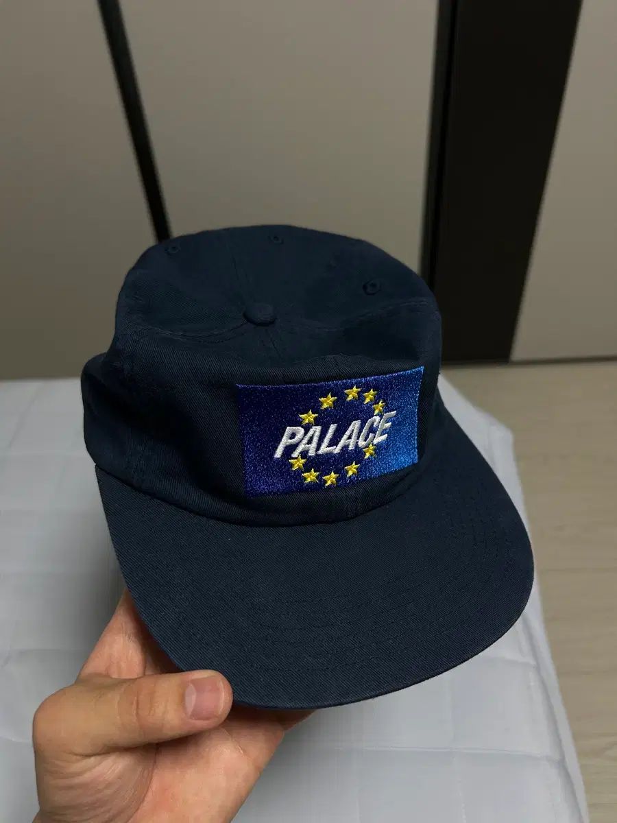 PALACE パレス EU フラグ 刺繍 ベースボールキャップ ネイビー