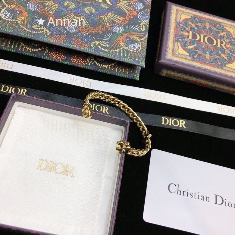 【限定】送料無料 新品 CHRISTIAN DIOR クリスチャン ディオール ブレスレット バングル リストバンド レディース 結婚式 卒業式 清楚 イベント 入学式