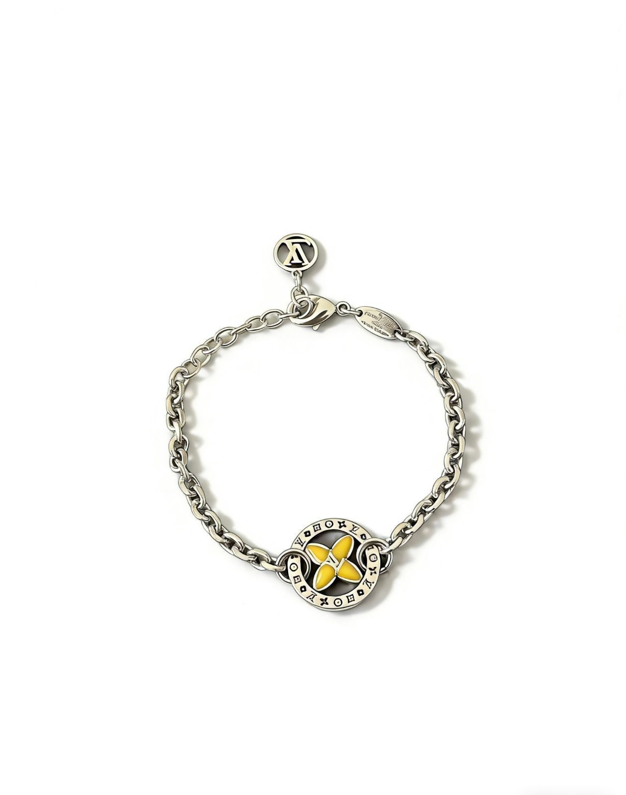 状態良 超新品 LV LOUIS VUITTON ルイヴィトン ブレスレット バングル リストバンド レディース 結婚式 卒業式 清楚 イベント 入学式