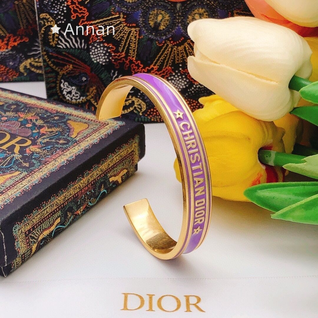 【最終値下げ】 美品 新品 CHRISTIAN DIOR クリスチャン ディオール ブレスレット バングル リストバンド レディース 結婚式 卒業式 清楚 イベント 入学式