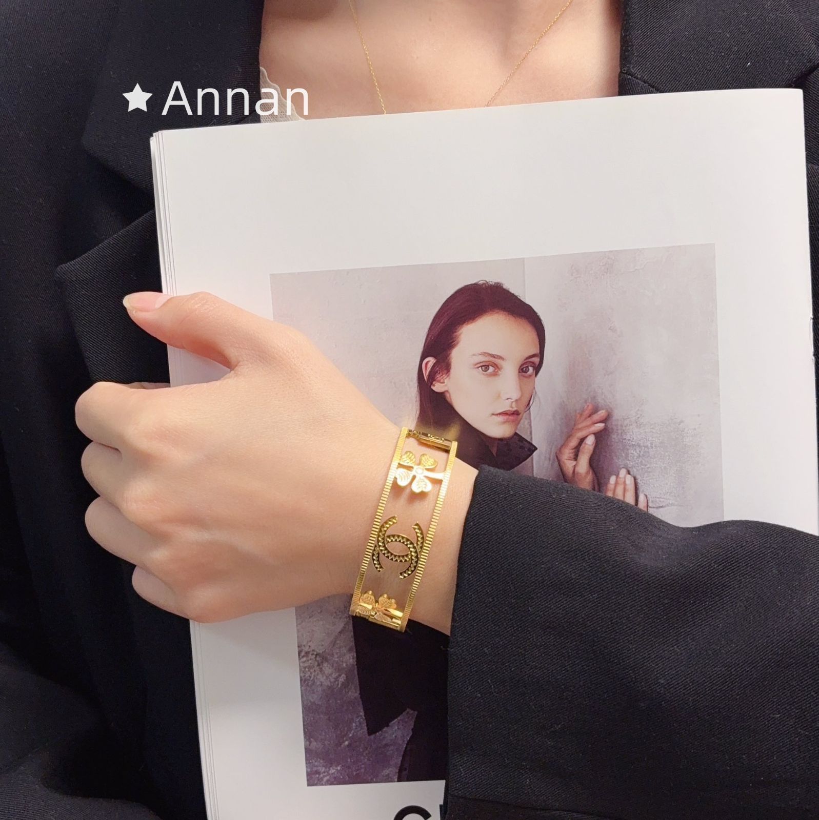 大幅値下げ 新品 CHANEL シャネル ブレスレット バングル リストバンド レディース 結婚式 卒業式 清楚 イベント 入学式