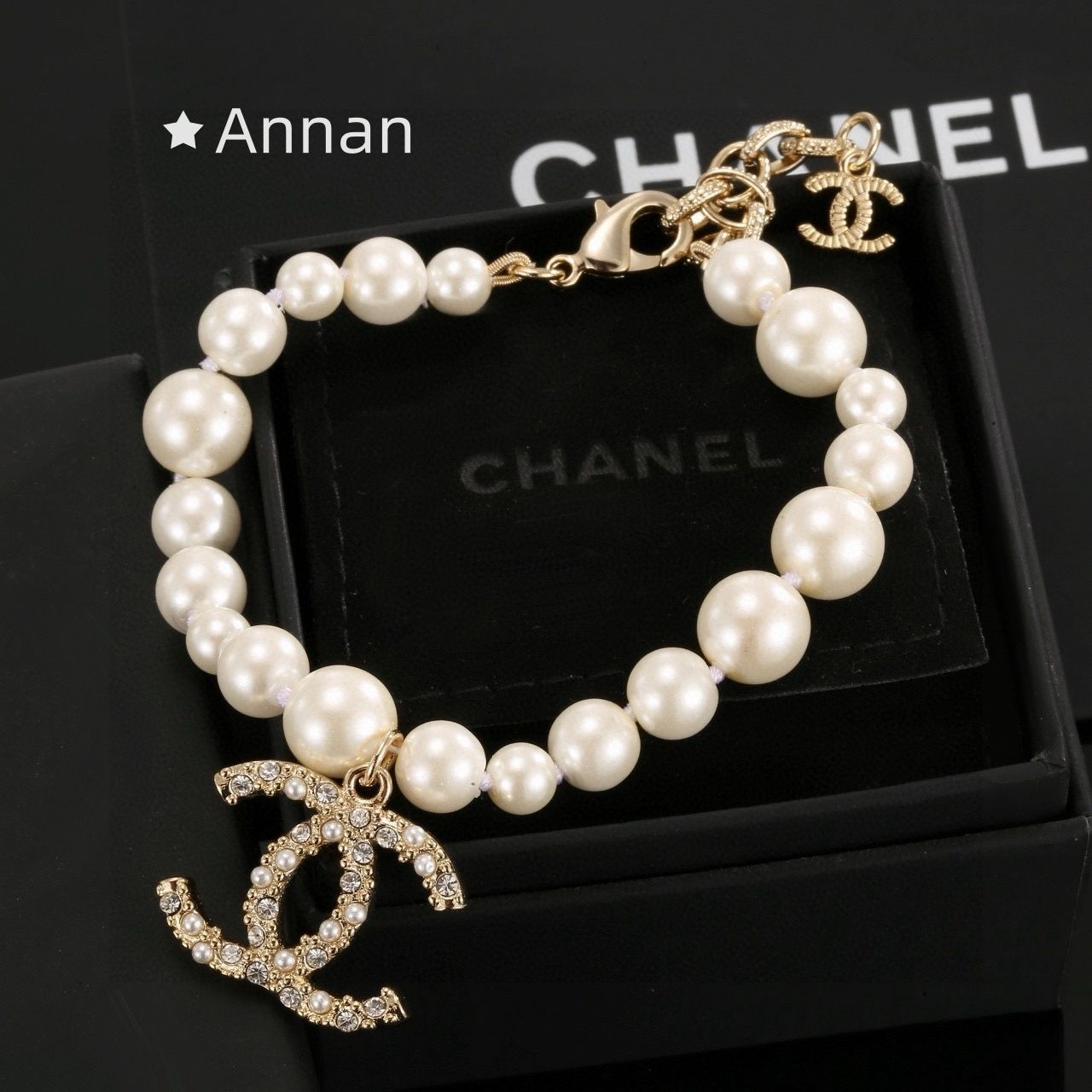 良品 ★★ 新品！新品 CHANEL シャネル ブレスレット バングル リストバンド レディース 結婚式 卒業式 清楚 イベント 入学式