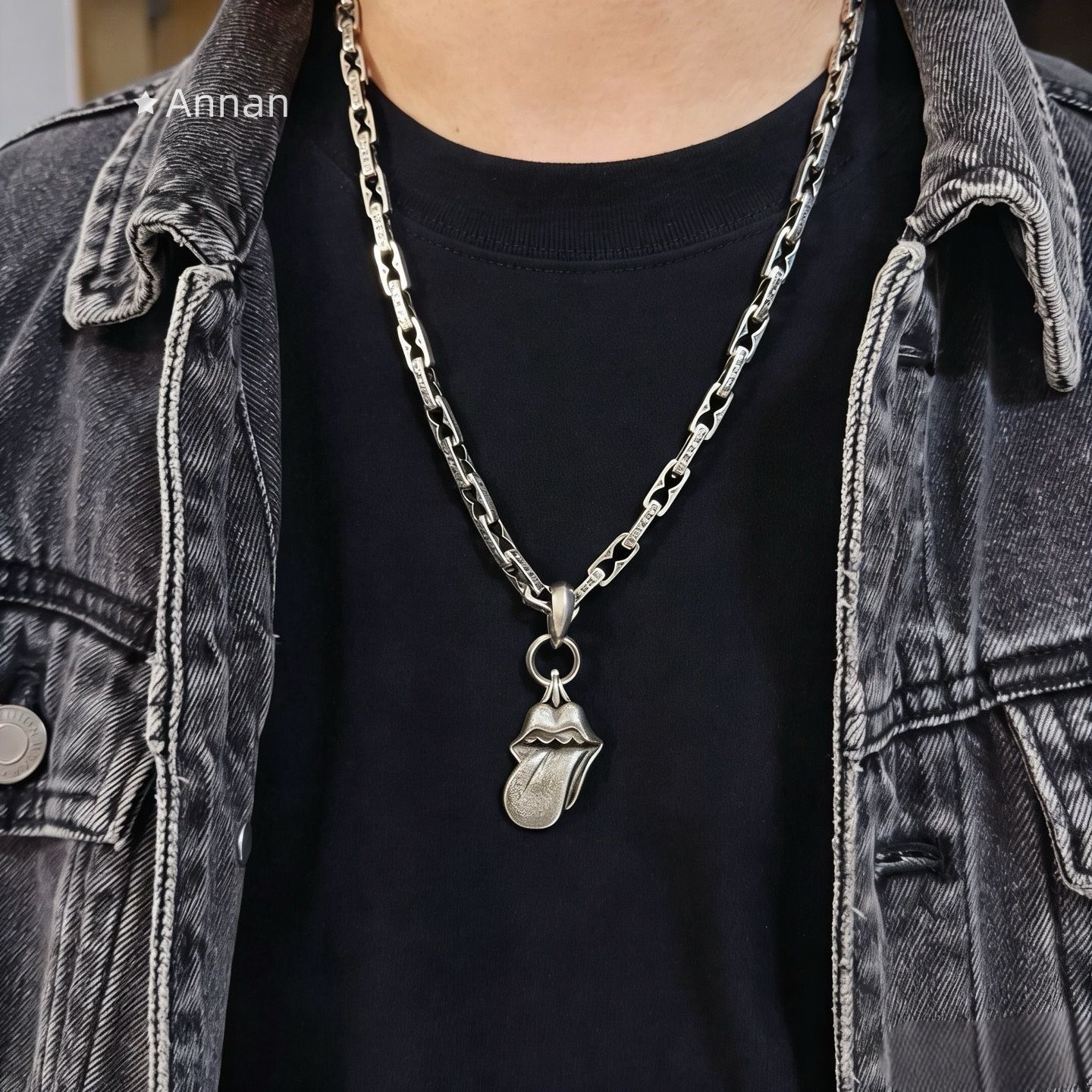 【未使用品】新品 CHROME HEARTS クロムハーツ ネックレス メンズ 結婚式 卒業式 清楚 イベント 入学式