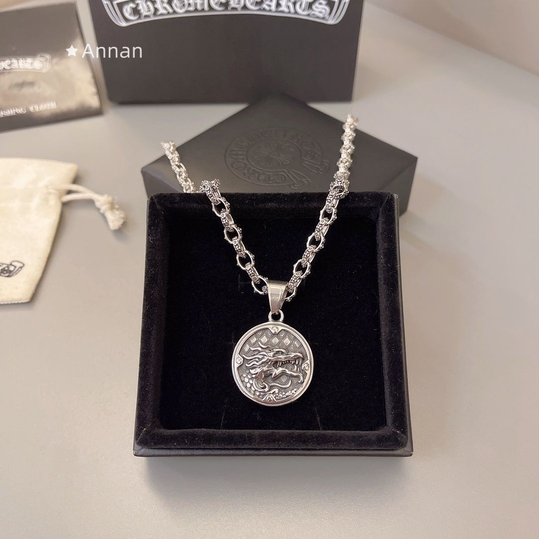 新品同様 人気 人気商品新品 CHROME HEARTS クロムハーツ ネックレス メンズ 結婚式 卒業式 清楚 イベント 入学式