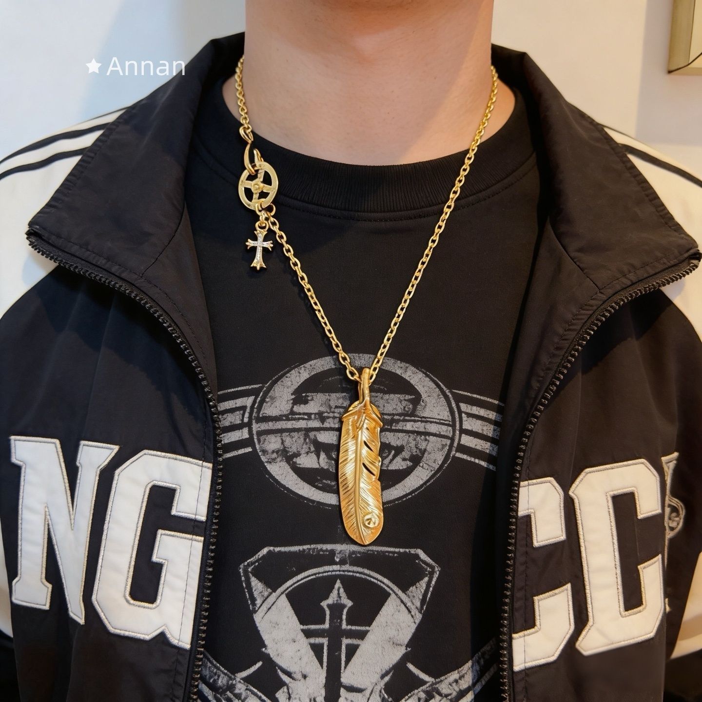 状態良 新品 期間限定☆ 新品 CHROME HEARTS クロムハーツ ルイヴィトン ネックレス メンズ 結婚式 卒業式 清楚 イベント 入学式