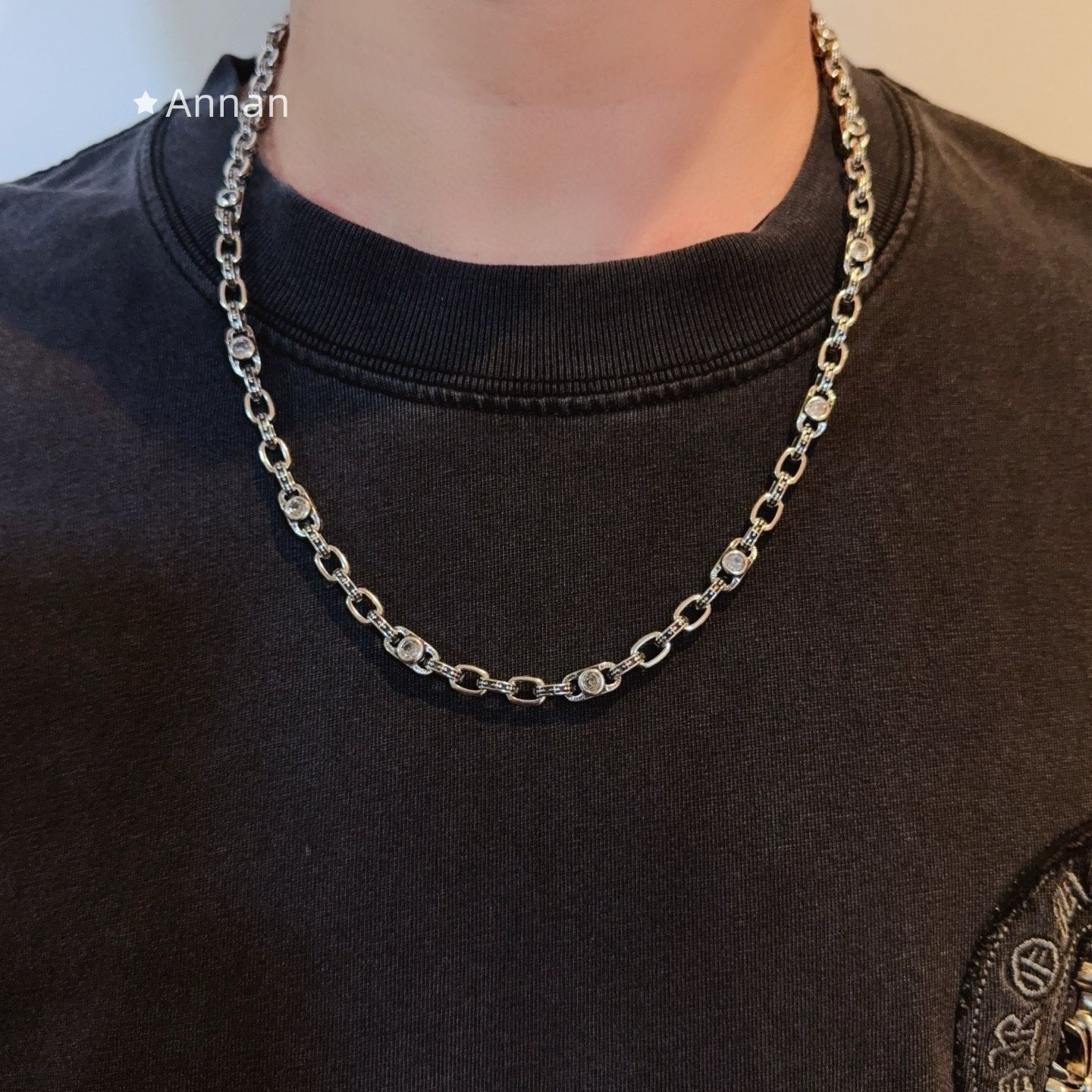 大人気 極美新品 CHROME HEARTS クロムハーツ ネックレス メンズ 結婚式 卒業式 清楚 イベント 入学式